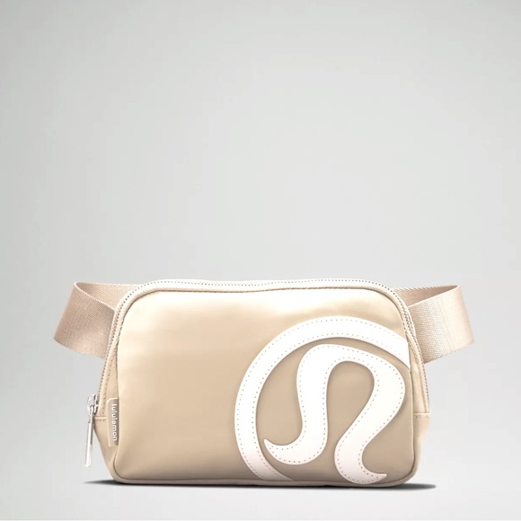 lululemon athletica Handbags - NWT Lululemon 1L Belt Bag LIMITED EDITION EXCLUSIVE in Trench/White Opal Logo